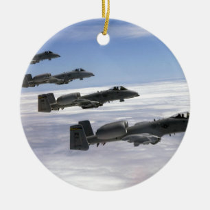 A10 Thunderbolt II Ceramic Tree Decoration