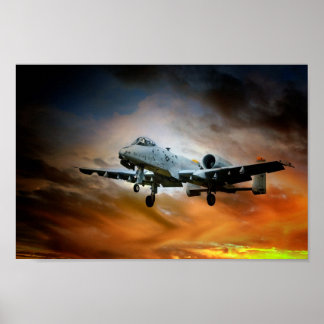A10 Thunderbolt II Poster