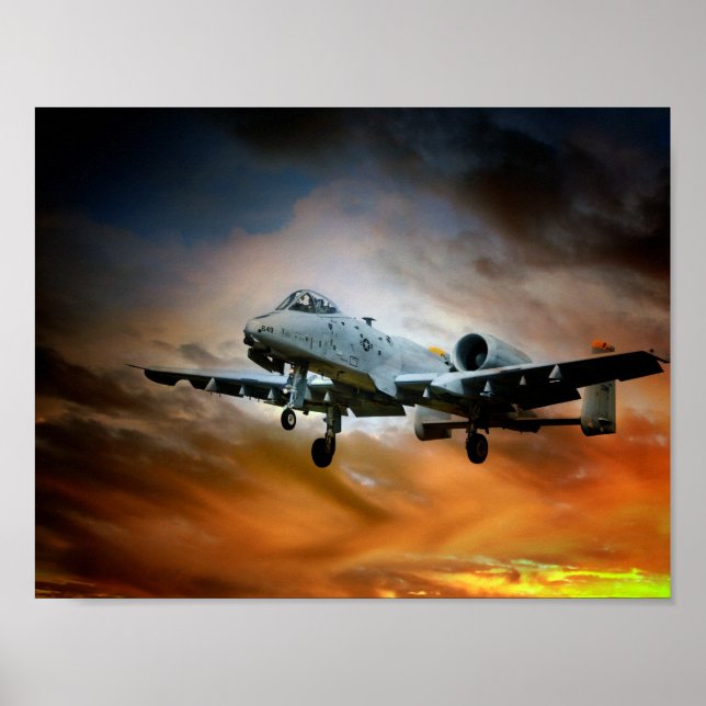 A10 Thunderbolt II Poster (Front)
