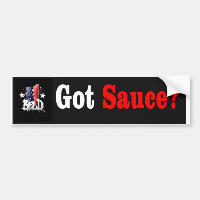 A1 Bold Bumper Sticker (Front)
