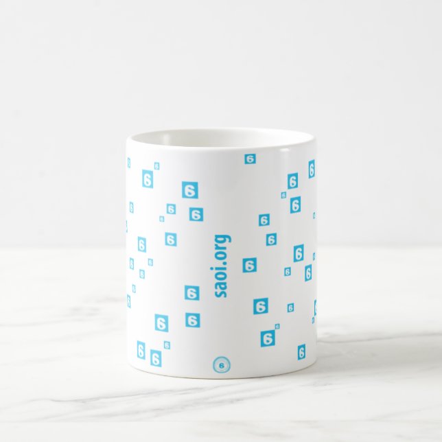 A1 Cyan Mug (Center)