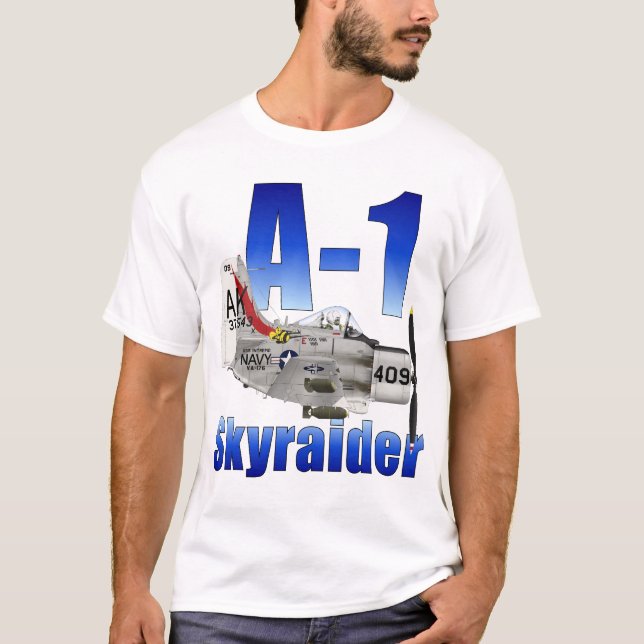 A1Skyraider Tee Shirt (Front)