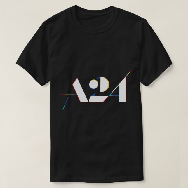 A24 Logo 3D Active  T-Shirt (Design Front)