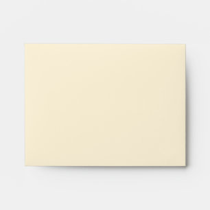 A2 Cream Damask Flap Monogram Envelopes