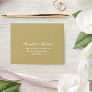 A2 Light Antique Gold Response Envelopes