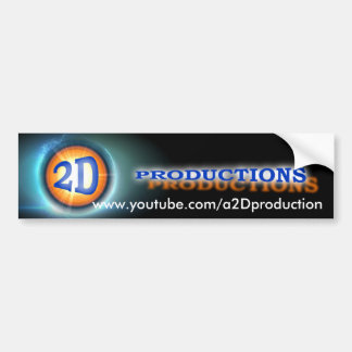a2Dproduction Bumper Sticker