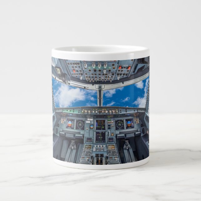  A320 Cockpit Mug (Front)