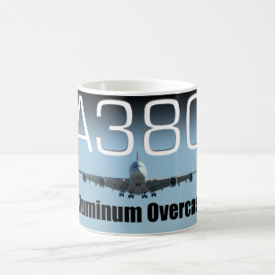 A380 ALUMINUM OVERCAST COFFEE MUG