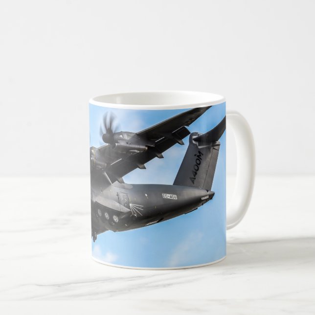 A400M Aircraft Coffee Mug (Front Right)