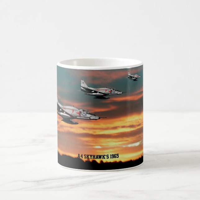 A4 Skyhawks 1965 Coffee Mug (Center)