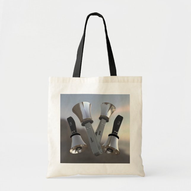 A5-B5 Music Tote Bag (Front)
