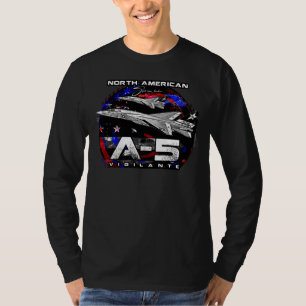 A5 Vigilante Carrier-Based Supersonic Bomber Aircr T-Shirt