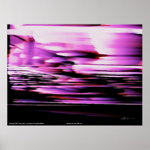 A60 Glitch Photo No. 001 Poster