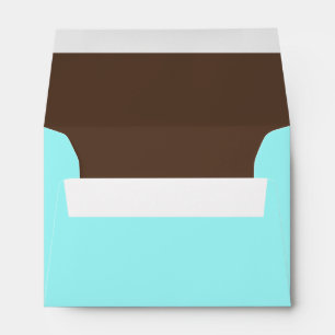 A6 Blue and Brown Colour Combo Envelopes