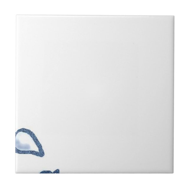 A6 - Delft Basket Mural Tile - A6 (Front)