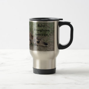 A6 Pronghorn Antelope Baby Pronghorn Antelope Travel Mug