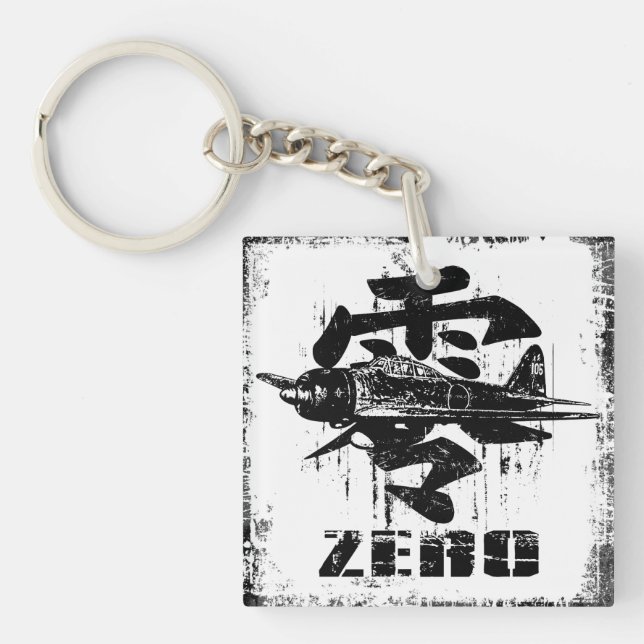 A6M Zero Key Ring (Front)