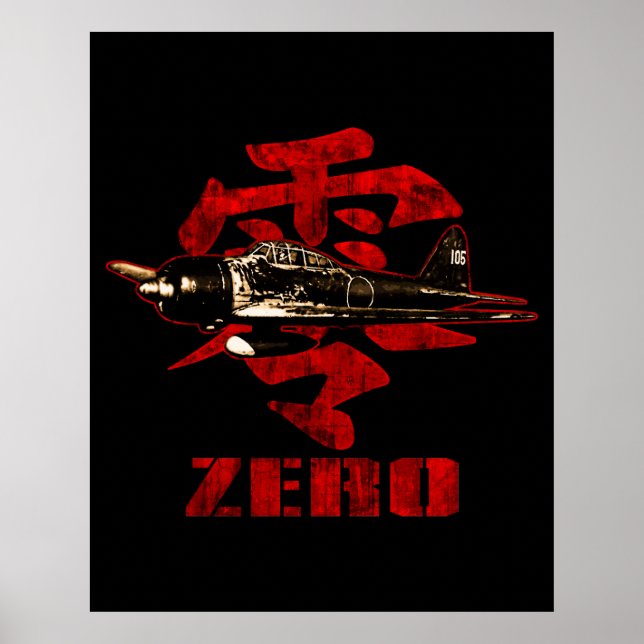 A6M Zero Poster (Front)