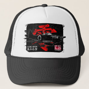 A6M Zero Trucker Hat