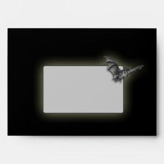 A7 Dark Victorian Halloween Invitation Envelope