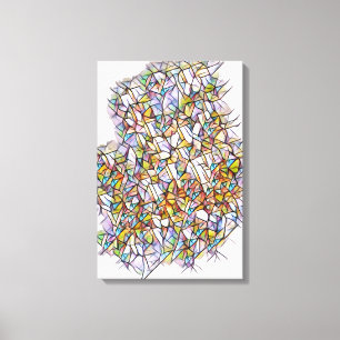 A 1000 Colours of Grey Canvas Print