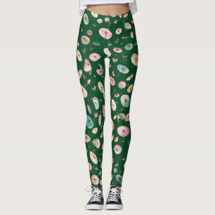 A 1000 Parasols Forest Green Leggings