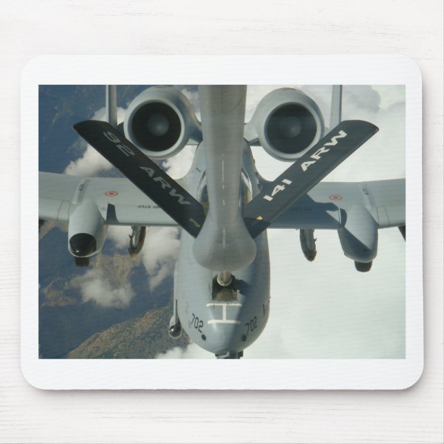 A-10 Being refueled by KC-135 Mouse Mat (Front)
