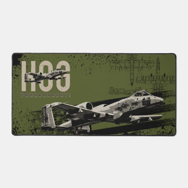 A-10 Hog: Air Power Desk Mat (Front)