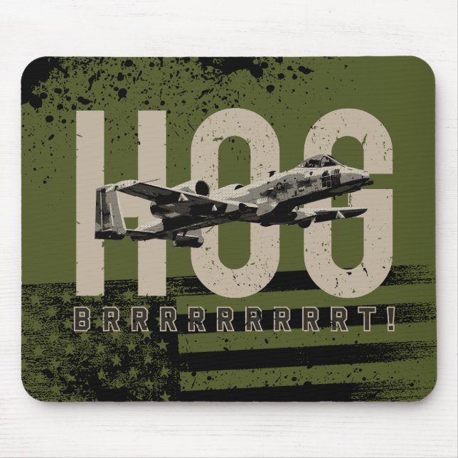 A-10 Hog: Air Power Mouse Mat (Front)