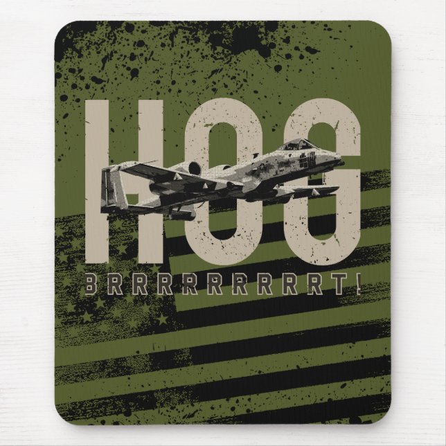 A-10 Hog: Air Power Mouse Mat (Front)