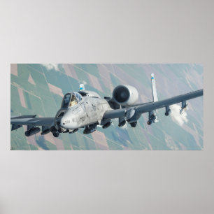 A-10 Thunderbolt II Aircraft Poster