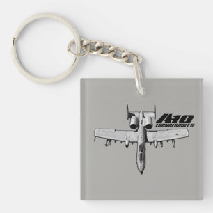 A-10 Thunderbolt II Keychain Acrylic Keychain