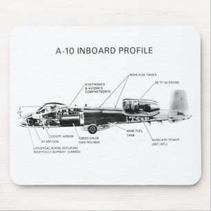 A-10 Thunderbolt II Mouse Mat