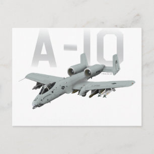 A-10 Thunderbolt II Postcard