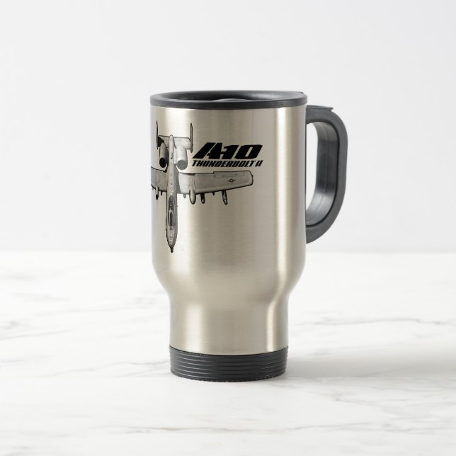 A-10 Thunderbolt II Travel Mug (Front Right)