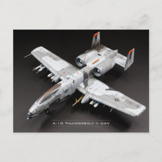 A-10 Thunderbolt II UAV Postcard