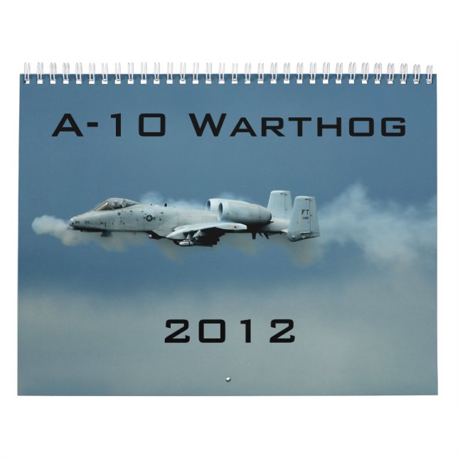 A-10 Warthog Calendar (Cover)