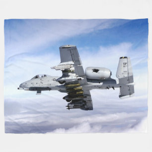 A 10-WARTHOG FLEECE BLANKET
