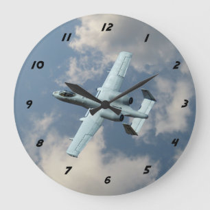 A-10 Warthog Large Clock
