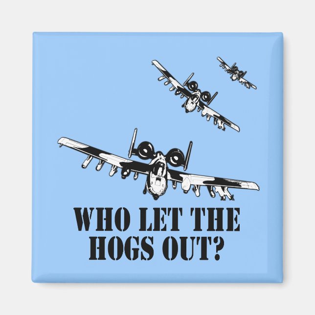 A-10 Warthog Magnet (Front)