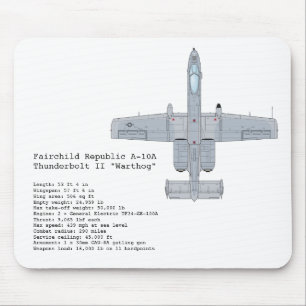 A-10 Warthog mousepad