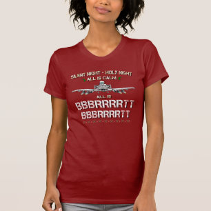 A-10 WARTHOG - Silent Night Christmas T shirt