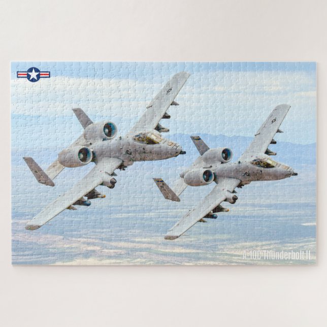 A-10C THUNDERBOLT II (20x30 INCH) Jigsaw Puzzle (Horizontal)