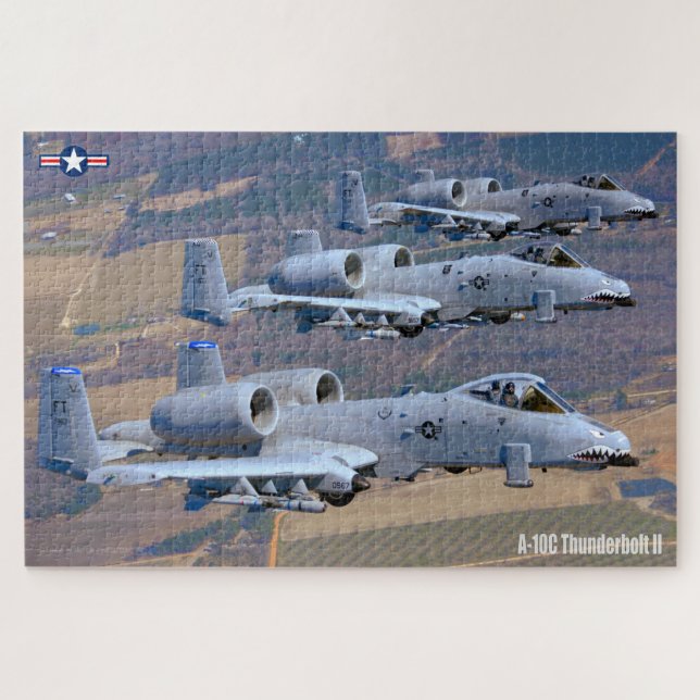 A-10C THUNDERBOLT II (20x30 INCH) Jigsaw Puzzle (Horizontal)