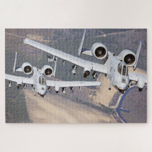 A-10C Thunderbolt II Attack Fighter Jigsaw Puzzle
