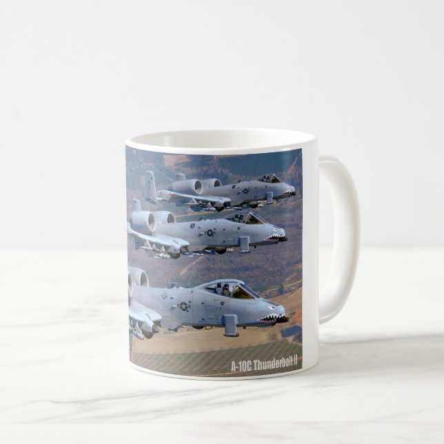 A-10C THUNDERBOLT II COFFEE MUG (Front Right)