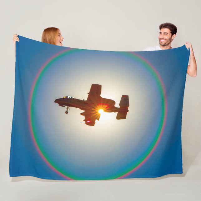 A-10C THUNDERBOLT II FLEECE BLANKET (In Situ)