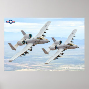 A-10C THUNDERBOLT II POSTER