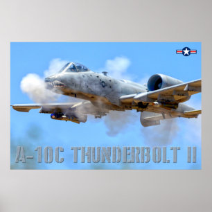 A-10C THUNDERBOLT II POSTER
