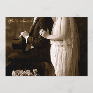 A 1920's Wedding Invitation